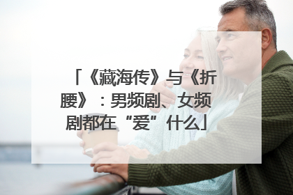 《藏海传》与《折腰》：男频剧、女频剧都在“爱”什么
