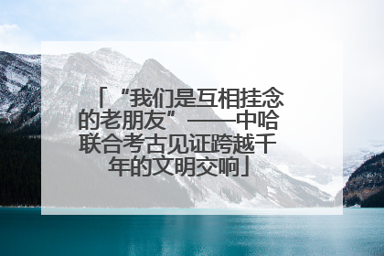 “我们是互相挂念的老朋友”——中哈联合考古见证跨越千年的文明交响