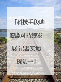 科技手段助麋鹿可持续发展 记者实地探访→