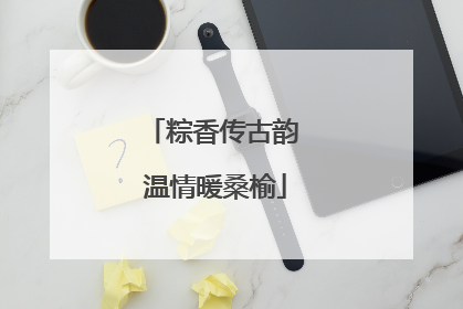 粽香传古韵 温情暖桑榆