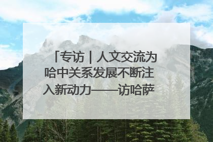 专访｜人文交流为哈中关系发展不断注入新动力——访哈萨克斯坦文化与信息部部长巴拉耶娃