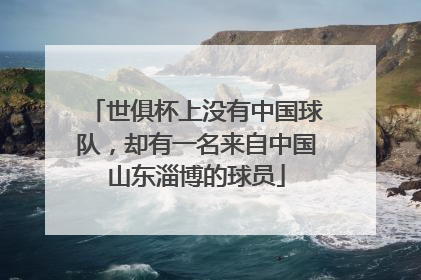 世俱杯上没有中国球队，却有一名来自中国山东淄博的球员