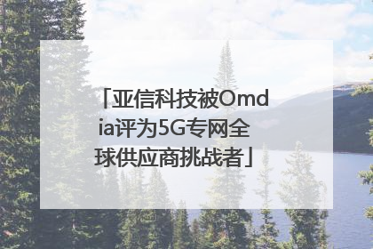 亚信科技被Omdia评为5G专网全球供应商挑战者