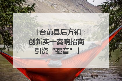 台前县后方镇：创新实干奏响招商引资“强音”