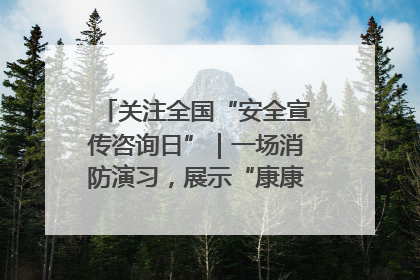 关注全国“安全宣传咨询日”｜一场消防演习，展示“康康”应急实力