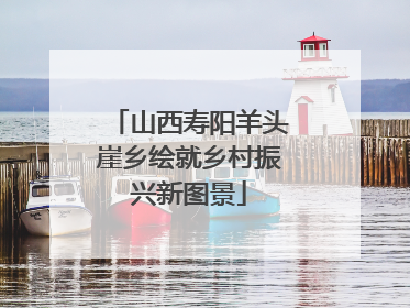 山西寿阳羊头崖乡绘就乡村振兴新图景