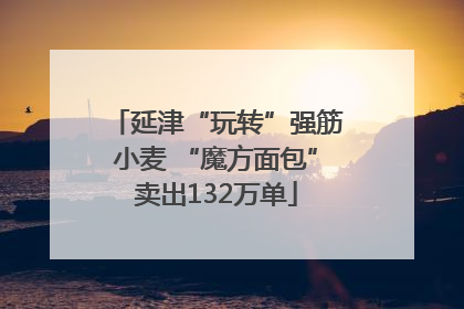 延津“玩转”强筋小麦 “魔方面包”卖出132万单