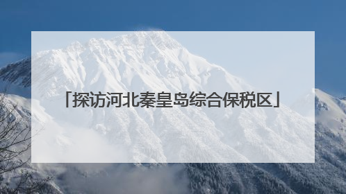 探访河北秦皇岛综合保税区