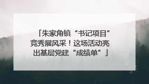 朱家角镇“书记项目”竞秀展风采！这场活动亮出基层党建“成绩单”