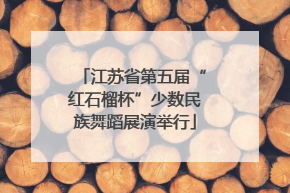 江苏省第五届“红石榴杯”少数民族舞蹈展演举行