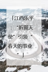 江西乐平：“折翼天使”引领“春天的事业”