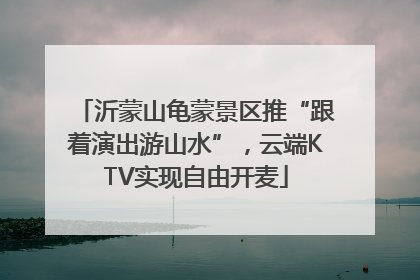 沂蒙山龟蒙景区推“跟着演出游山水”，云端KTV实现自由开麦