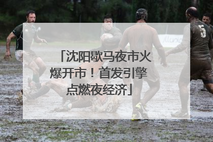 沈阳歇马夜市火爆开市！首发引擎点燃夜经济