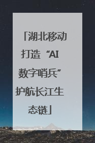 湖北移动打造“AI数字哨兵”护航长江生态链