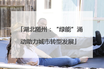 湖北随州：“绿能”涌动助力城市转型发展