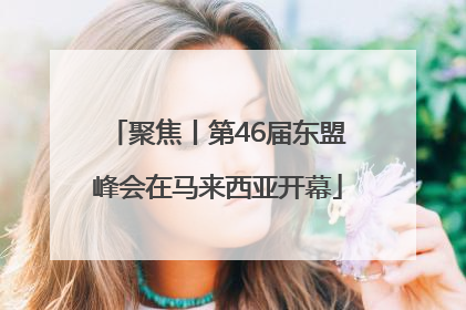 聚焦丨第46届东盟峰会在马来西亚开幕