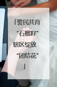 警民共育“石榴籽” 辖区绽放“团结花”