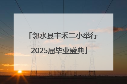 邻水县丰禾二小举行2025届毕业盛典