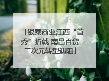银泰商业江西“首秀”折戟 南昌百货二次元转型遇阻
