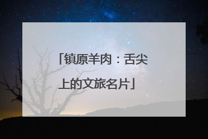 镇原羊肉：舌尖上的文旅名片
