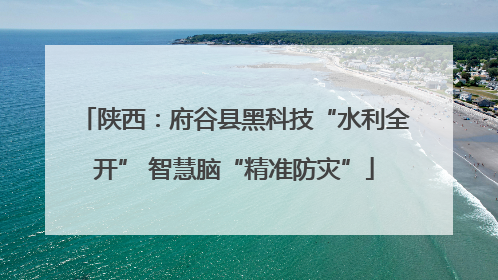 陕西：府谷县黑科技“水利全开” 智慧脑“精准防灾”