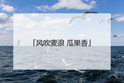 风吹麦浪 瓜果香