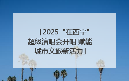 2025“在西宁”超级演唱会开唱 赋能城市文旅新活力