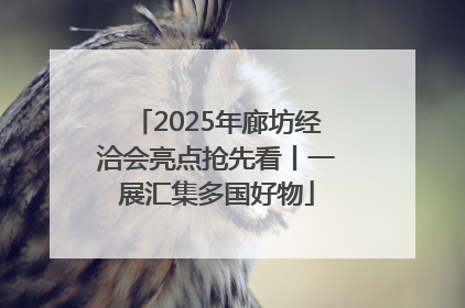 2025年廊坊经洽会亮点抢先看丨一展汇集多国好物