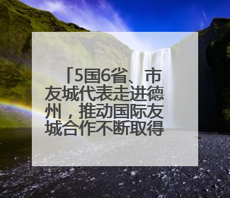 5国6省、市友城代表走进德州，推动国际友城合作不断取得新成效